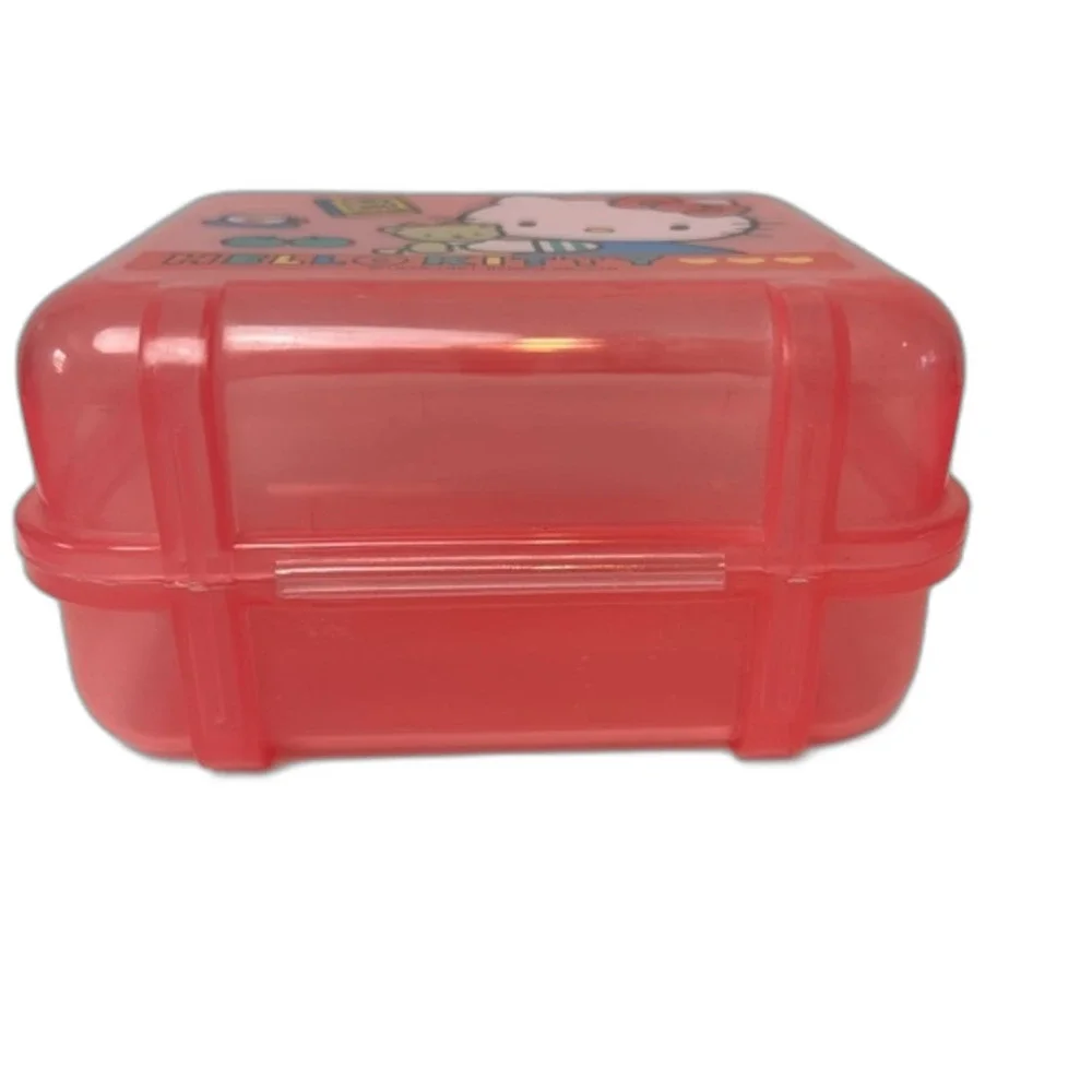 Sanrio Hello Kitty Storage Case Box Small Handle Pink